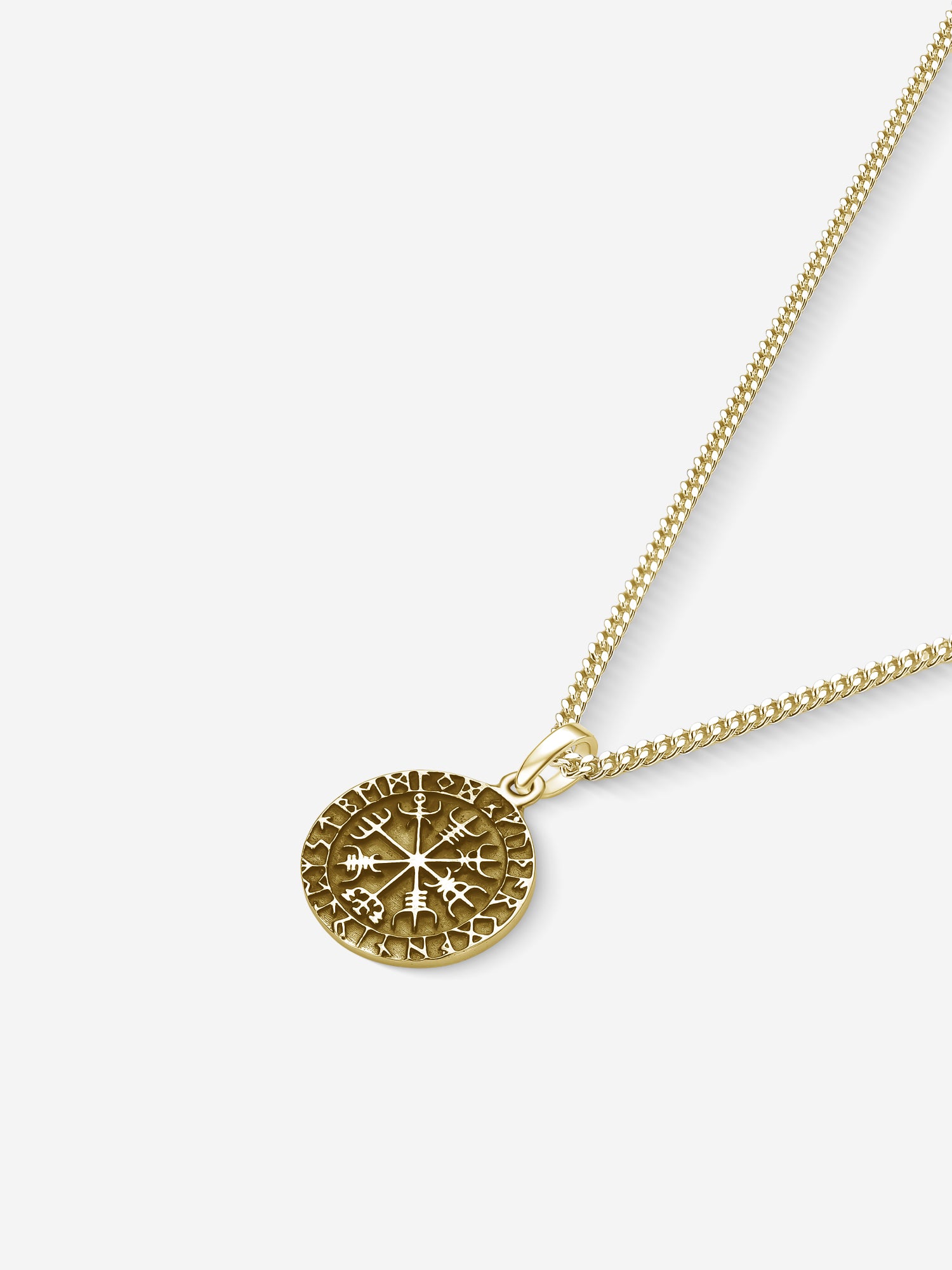 MATERIAL: PRATA BANHADA A OURO | Colar Valhalla em Prata 925 banhada a Ouro 18k