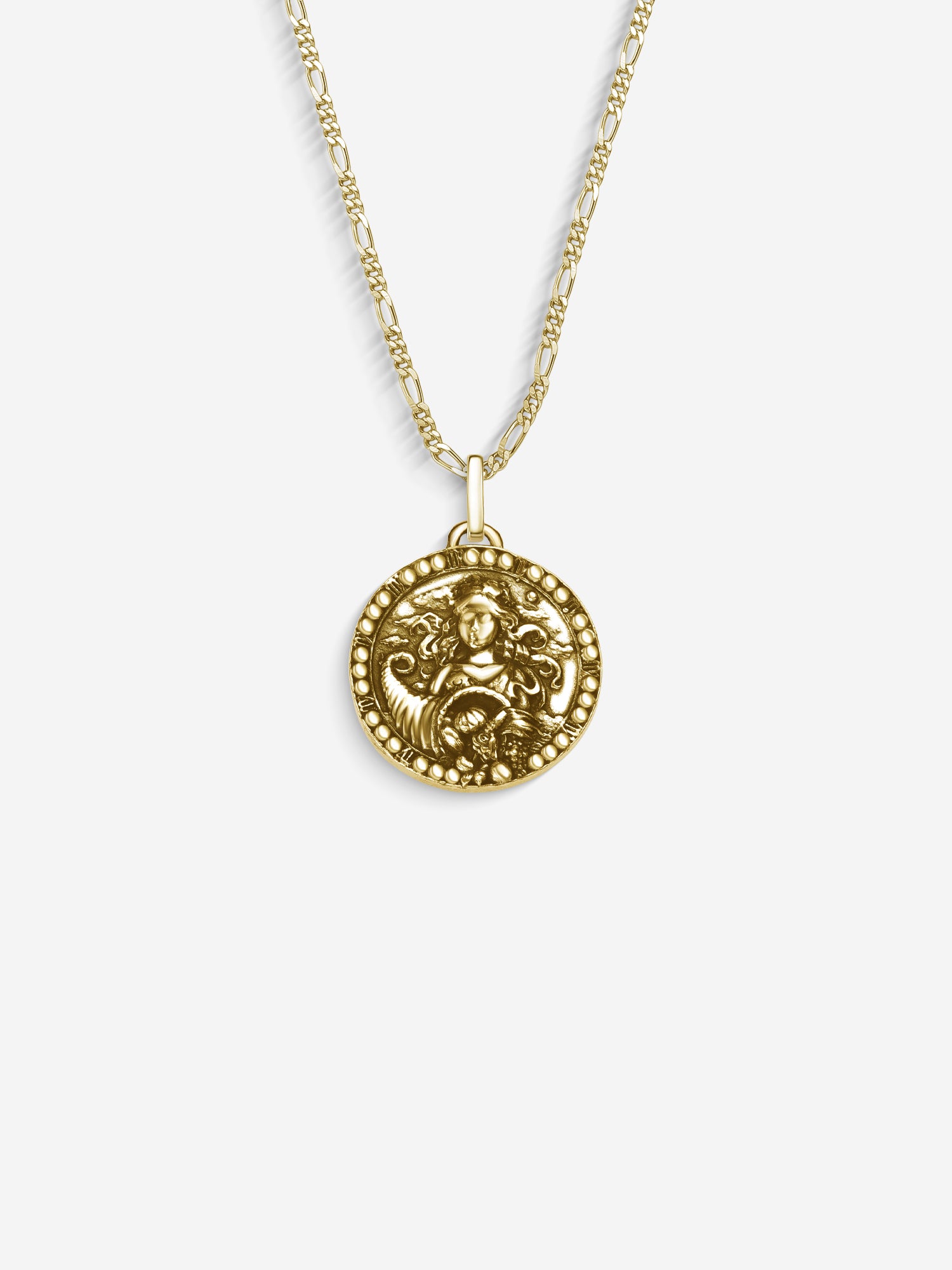 MATERIAL: PRATA BANHADA A OURO | Colar Virgo em Prata 925 banhada a Ouro 18k