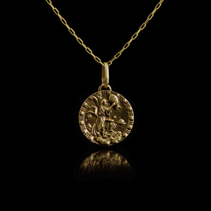 Colar de Prata Aquarius Banhado a Ouro