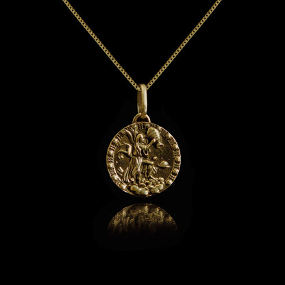 Colar de Prata Aquarius Banhado a Ouro