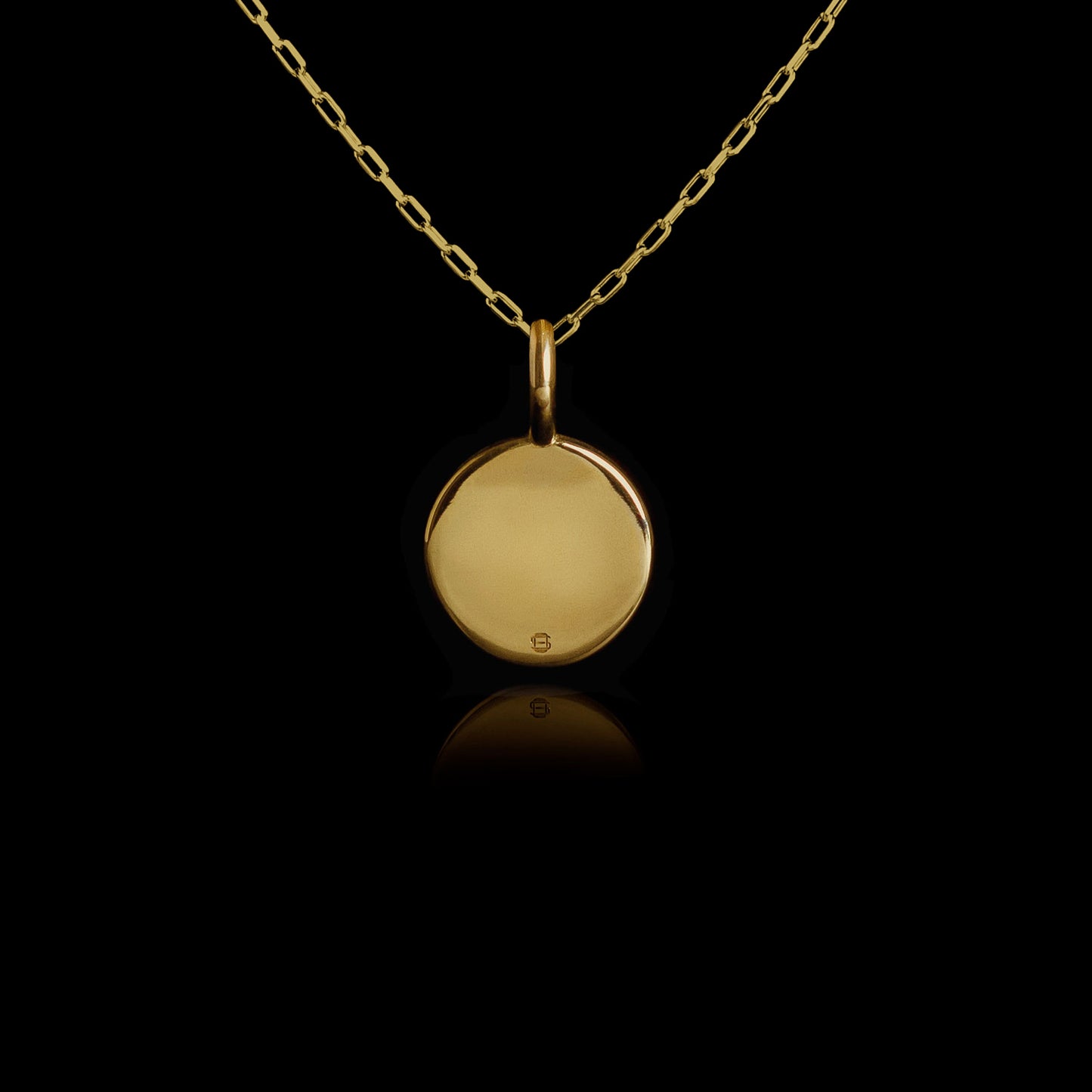 Colar de Prata Banhado a Ouro Personalizável No. 1