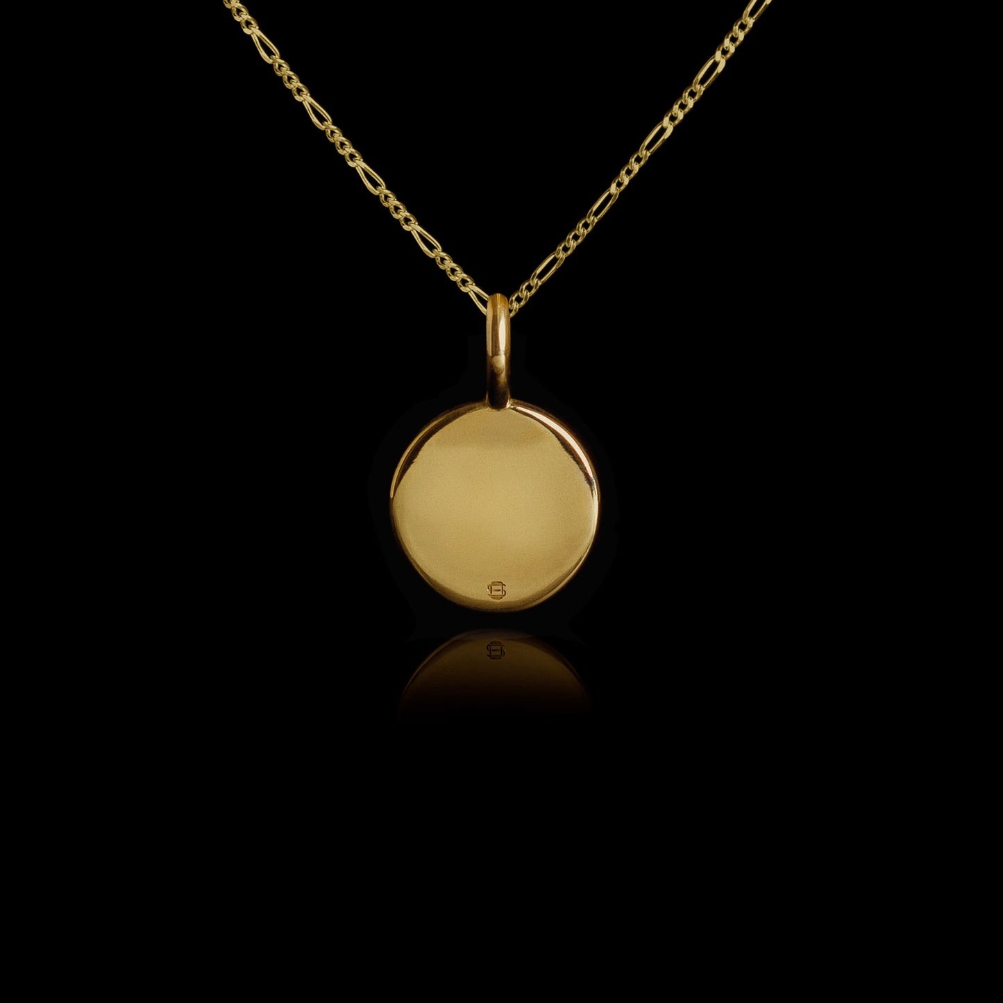 Colar de Prata Banhado a Ouro Personalizável No. 1