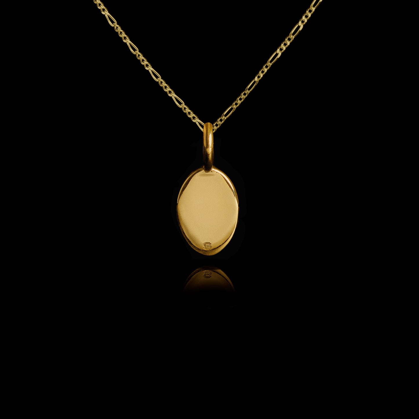 Colar de Prata Banhado a Ouro Personalizável No. 2