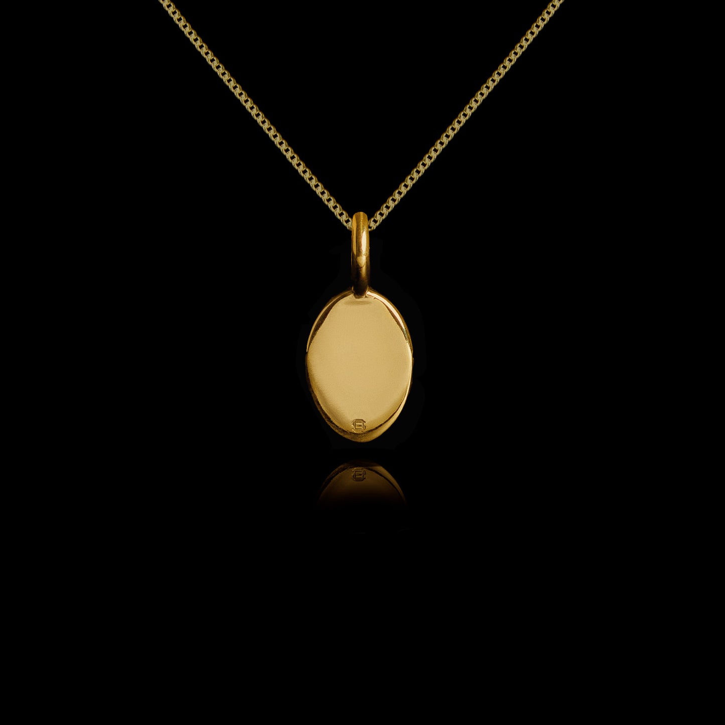 Colar de Prata Banhado a Ouro Personalizável No. 2
