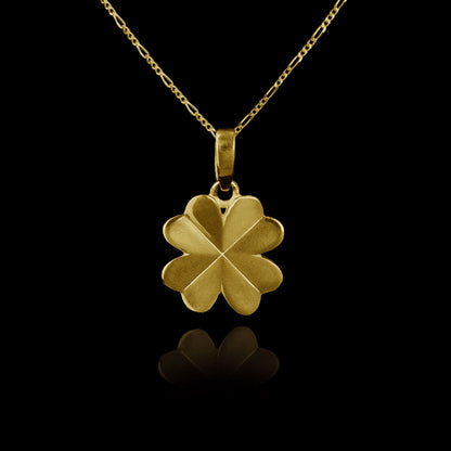 Colar de Prata Clover Banhado a Ouro