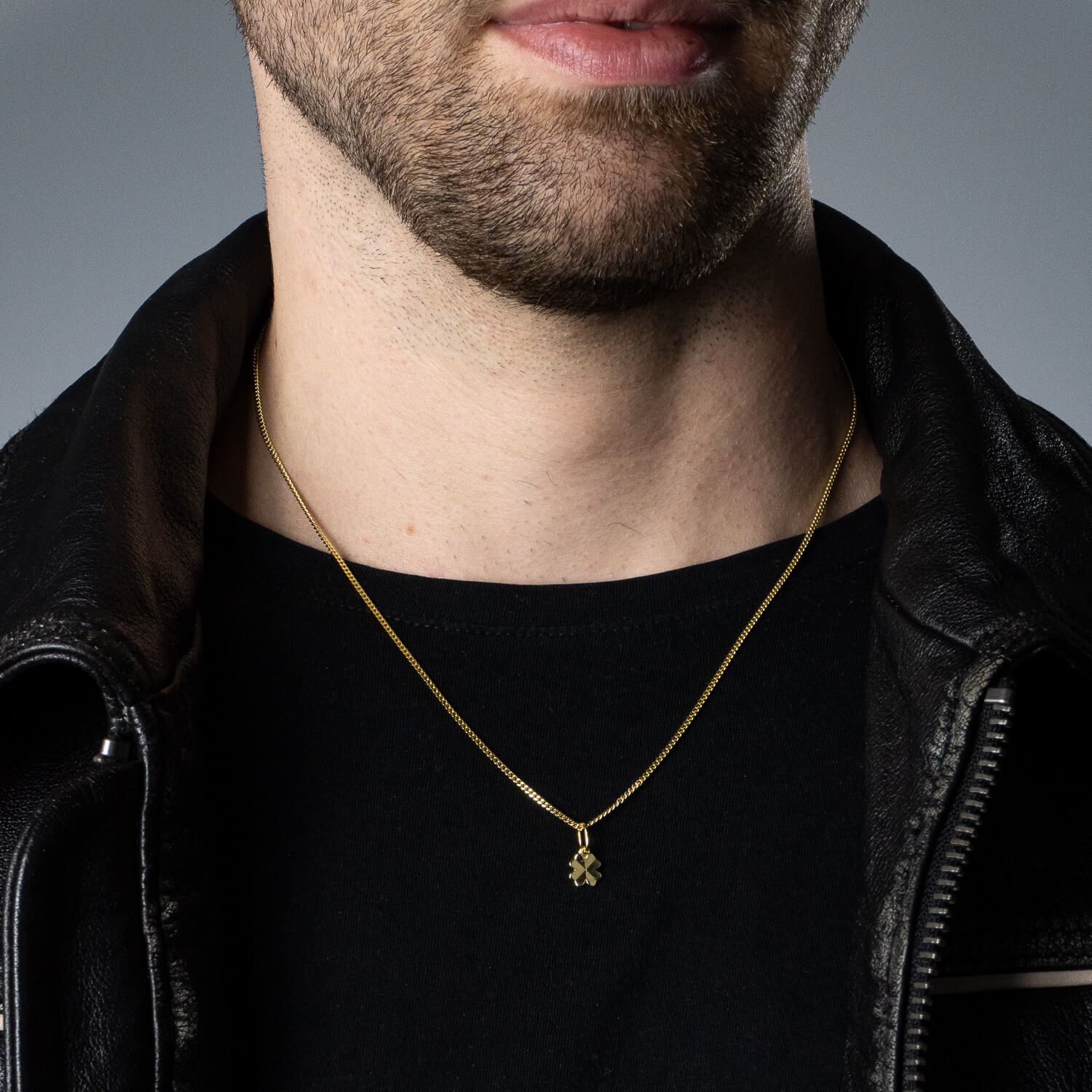 MATERIAL: PRATA BANHADA A OURO | Colar Clover Mini em Prata 925 banhada a Ouro 18k