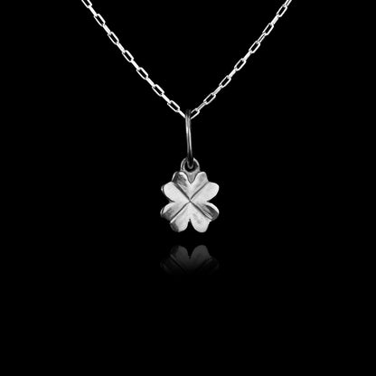Colar de Prata Clover Mini
