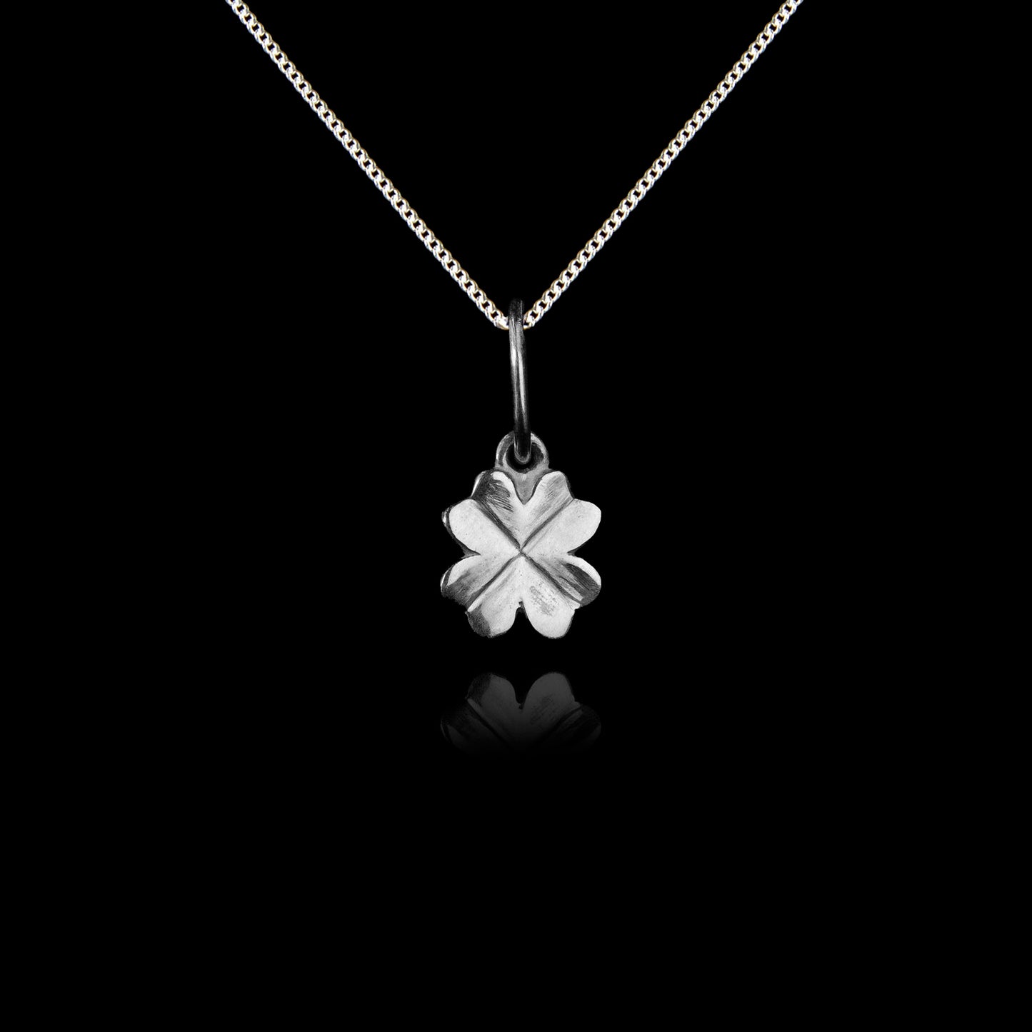 Colar de Prata Clover Mini