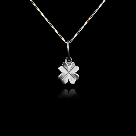 Colar de Prata Clover Mini