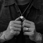 MATERIAL: PRATA | Pingente Coin em Prata 925