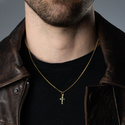 Colar de Prata Creed Banhado a Ouro | Old Siller