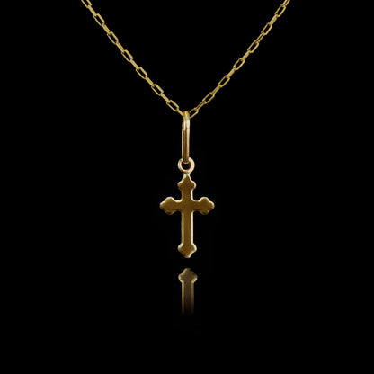 Colar de Prata Creed Banhado a Ouro