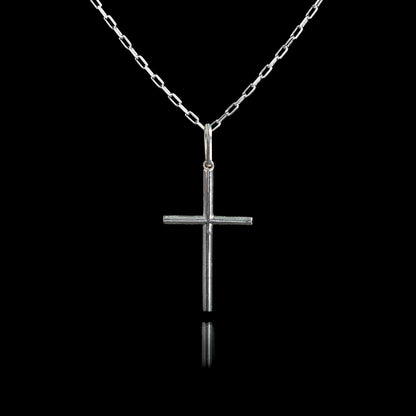 Colar de Prata Cross Medium