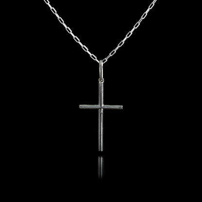 Colar de Prata Cross Medium