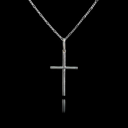 Colar de Prata Cross Medium