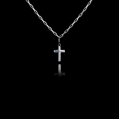 Colar de Prata Cross Mini Bold Cartier | Old Siller 