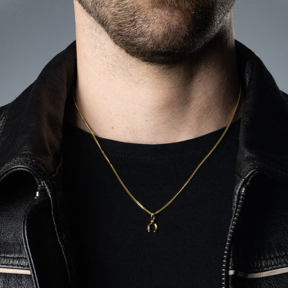 Colar de Prata Fortune Mini Banhado a Ouro | Old Siller