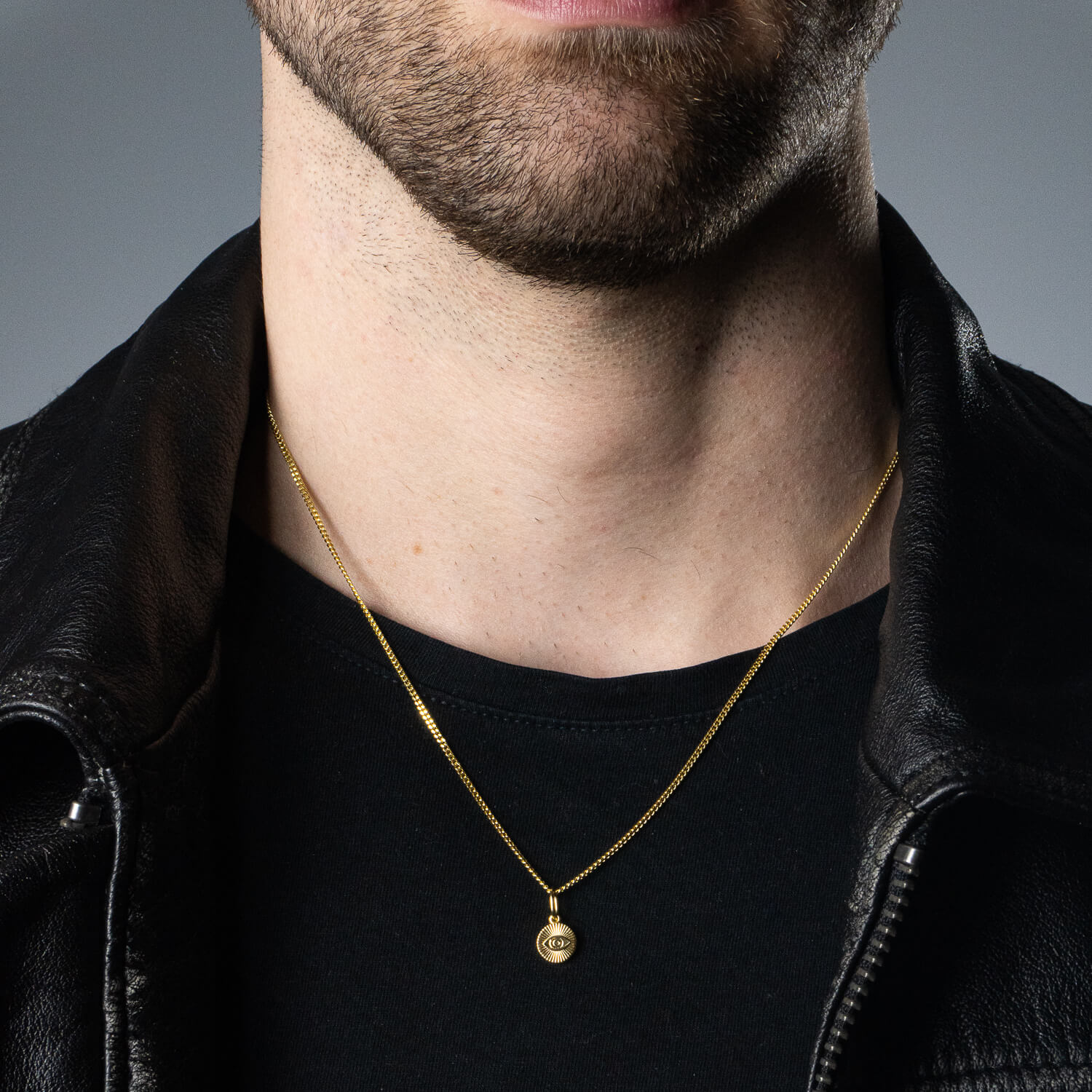 Colar de Prata Greek Mini Banhado a Ouro | Old Siller
