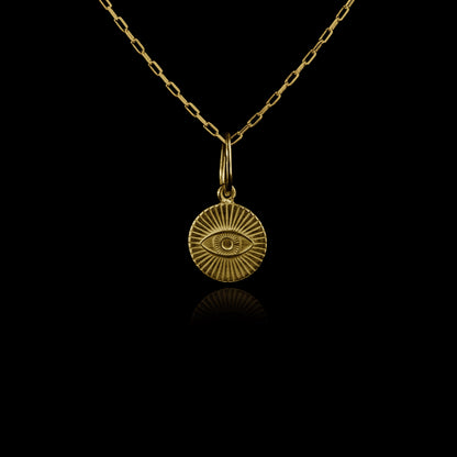 Colar de Prata Greek Mini Banhado a Ouro