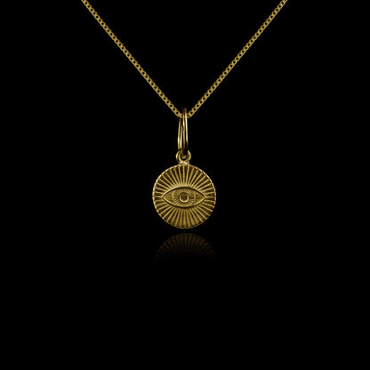 Colar de Prata Greek Mini Banhado a Ouro