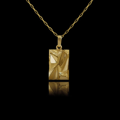 Colar de Prata Impact Banhado a Ouro