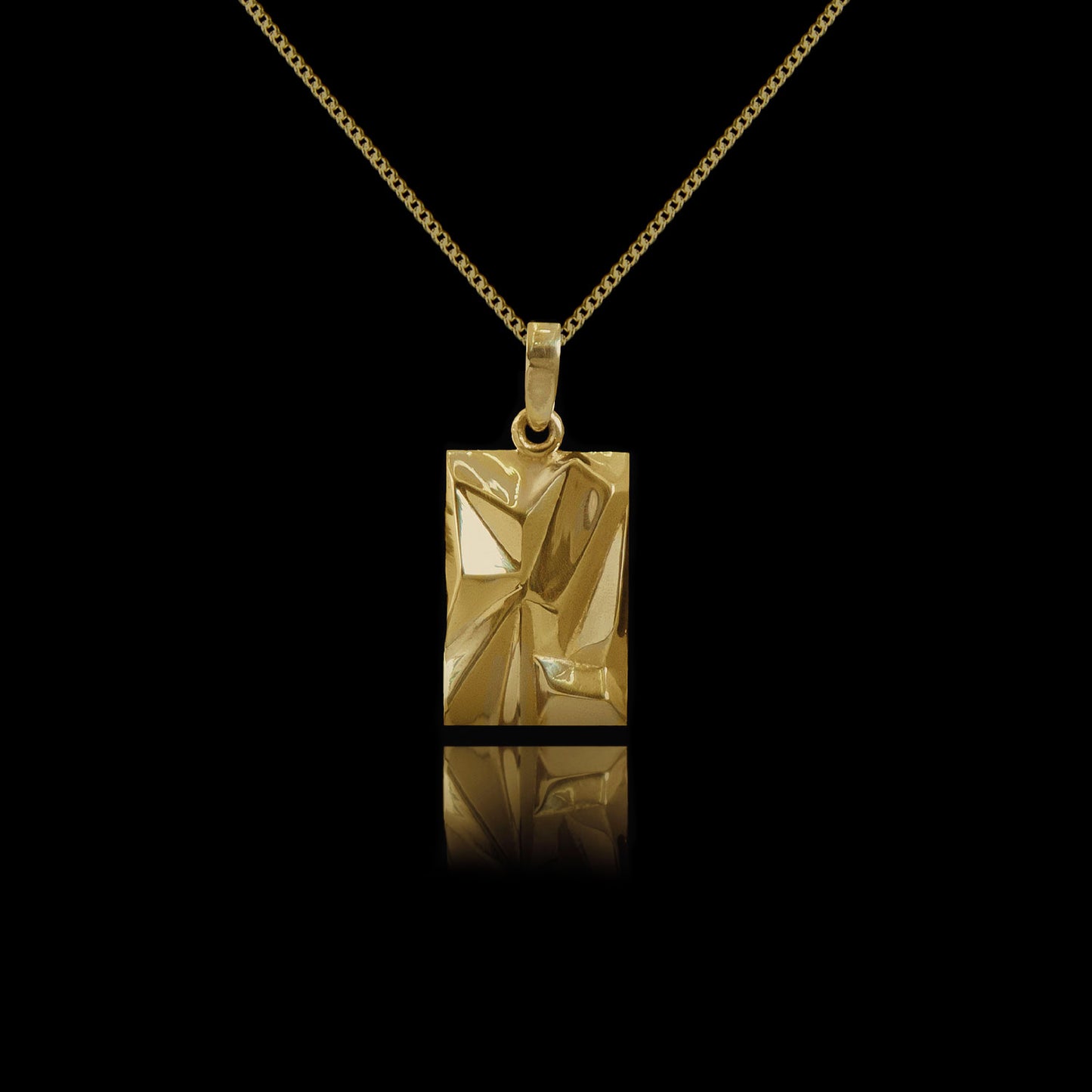 Colar de Prata Impact Banhado a Ouro