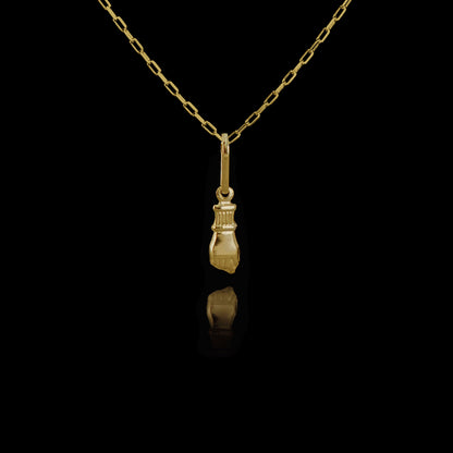 Colar de Prata Luck Banhado a Ouro