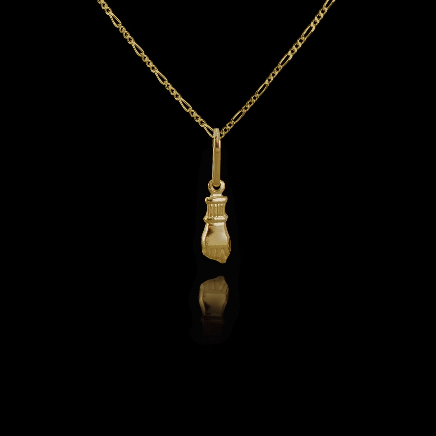 Colar de Prata Luck Banhado a Ouro
