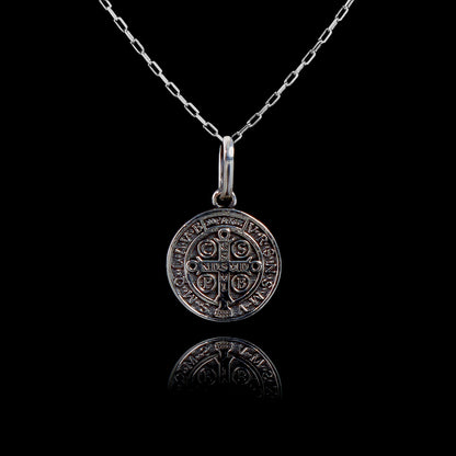 Colar de Prata Medal SB