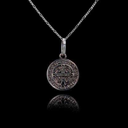 Colar de Prata Medal SB
