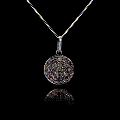 Colar de Prata Medal SB