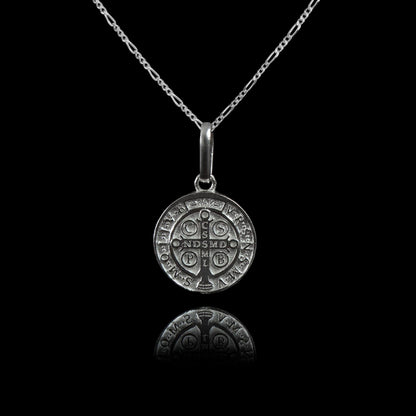 Colar de Prata Medal SB