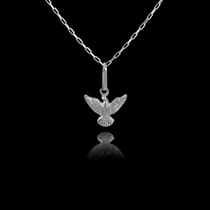Colar de Prata Peace Small
