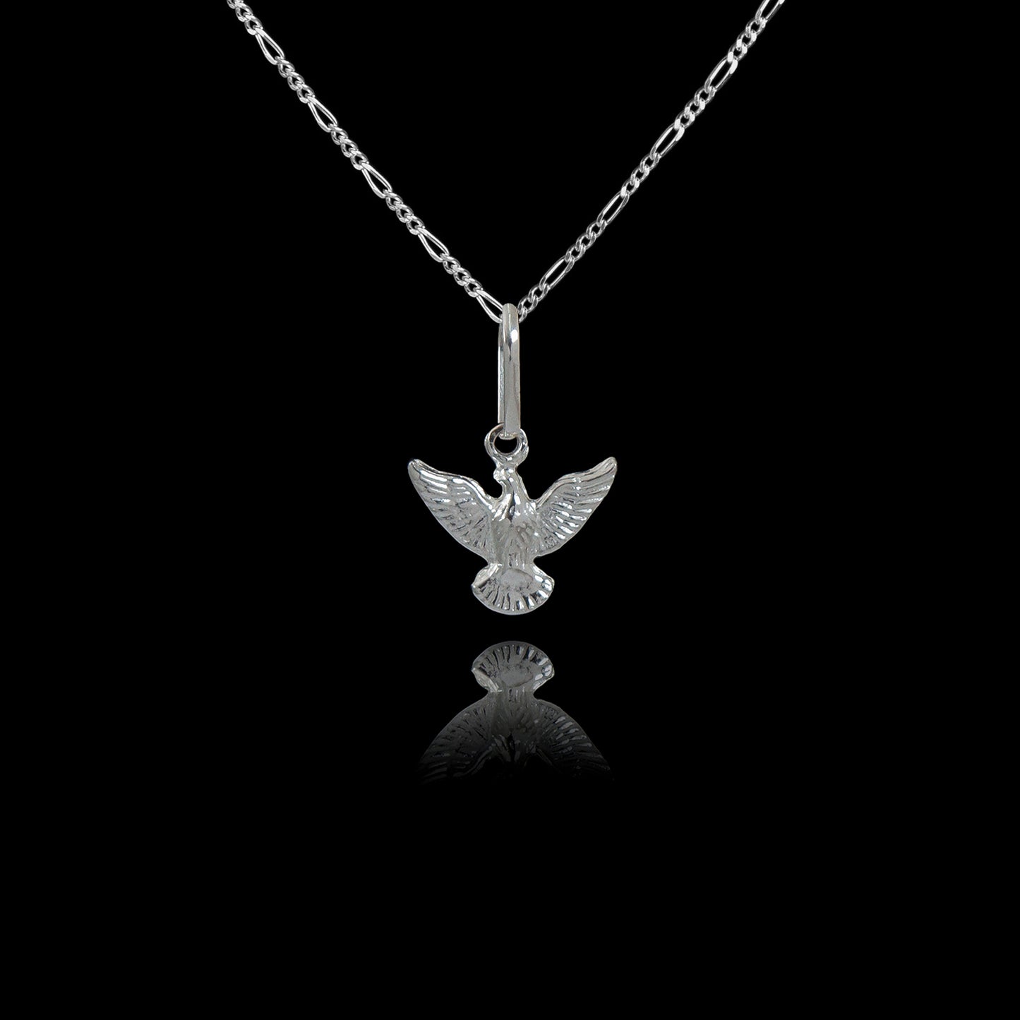 Colar de Prata Peace Small