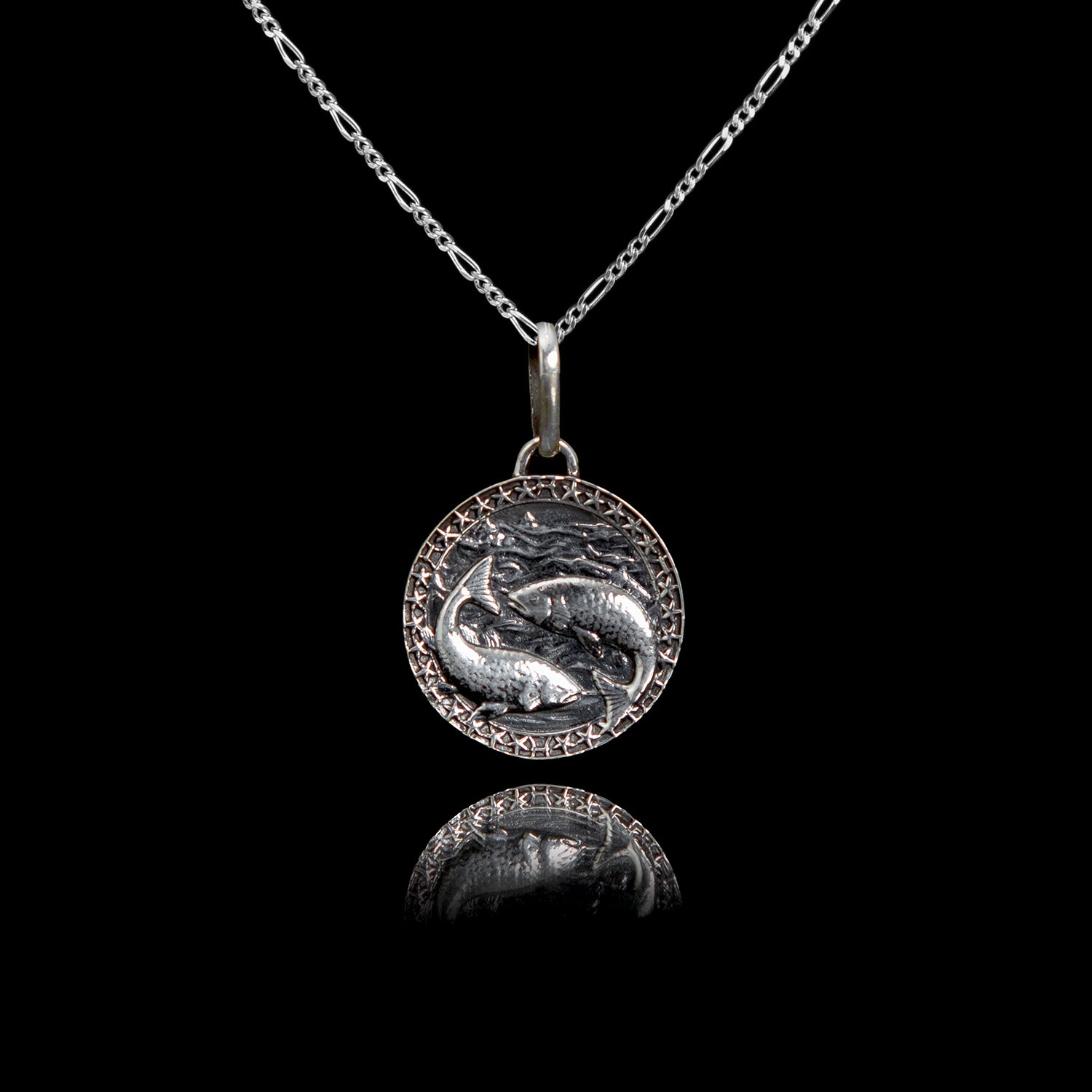 Colar de Prata Pisces Figaro | Old Siller 3