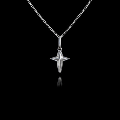 Colar de Prata Star Cross