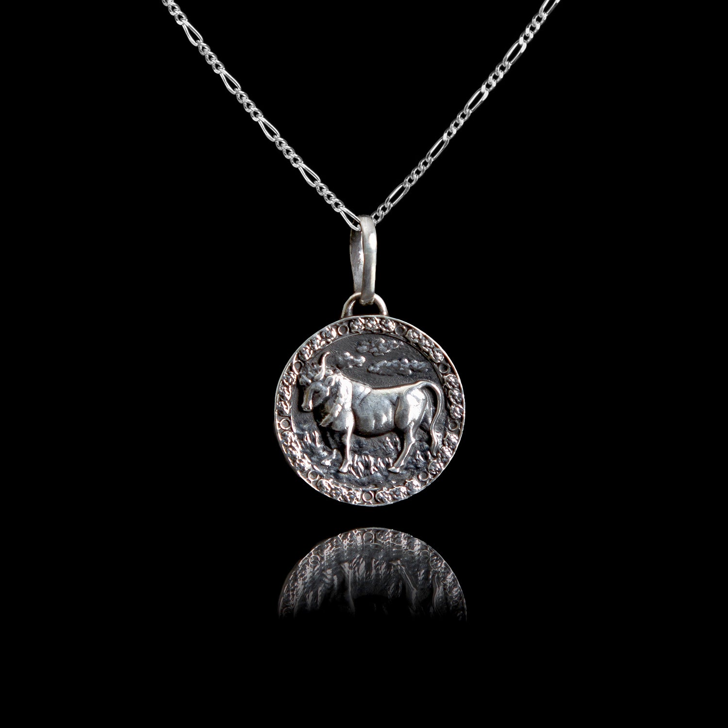 Colar de Prata Taurus Cartier | Old Siller 2
