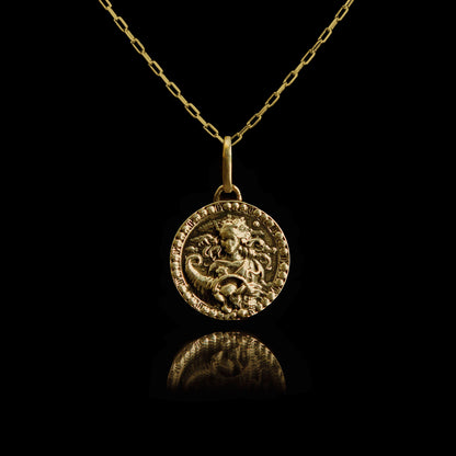 Colar de Prata Virgo Banhado a Ouro