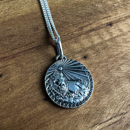 Amuleto de Prata Leo