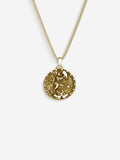 MATERIAL: PRATA BANHADA A OURO | Colar Aquarius em Prata 925 banhada a Ouro 18k