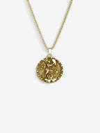 MATERIAL: PRATA BANHADA A OURO | Colar Aquarius em Prata 925 banhada a Ouro 18k