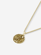 MATERIAL: PRATA BANHADA A OURO | Colar Aquarius em Prata 925 banhada a Ouro 18k