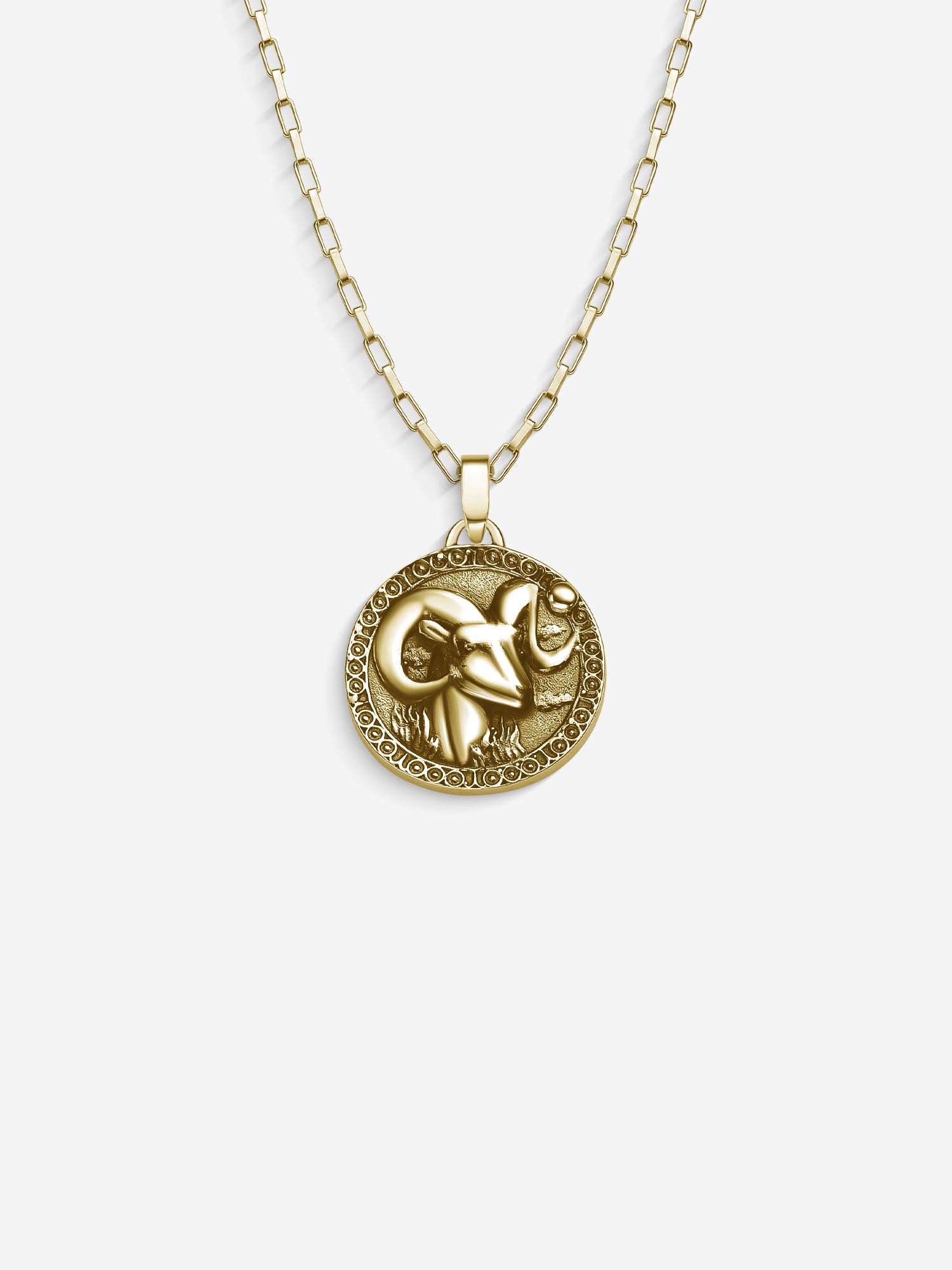 MATERIAL: PRATA BANHADA A OURO | Colar Aries em Prata 925 banhada a Ouro 18k