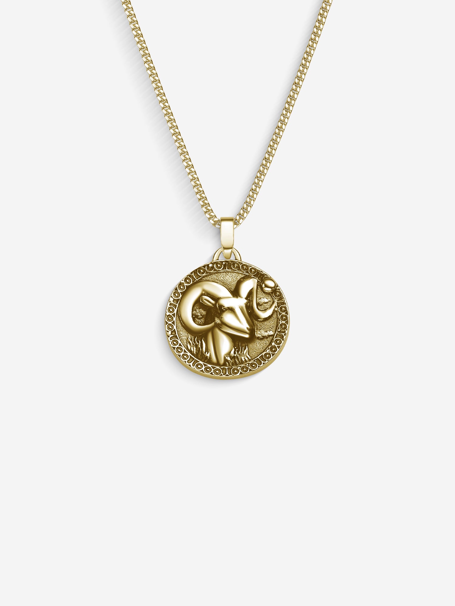 MATERIAL: PRATA BANHADA A OURO | Colar Aries em Prata 925 banhada a Ouro 18k