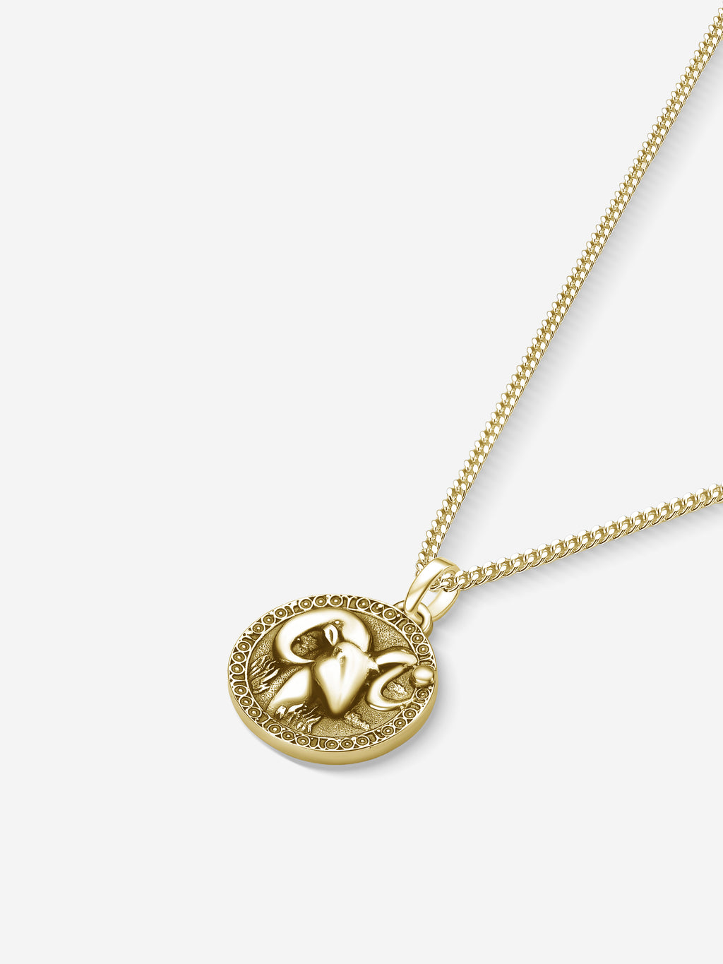 MATERIAL: PRATA BANHADA A OURO | Colar Aries em Prata 925 banhada a Ouro 18k