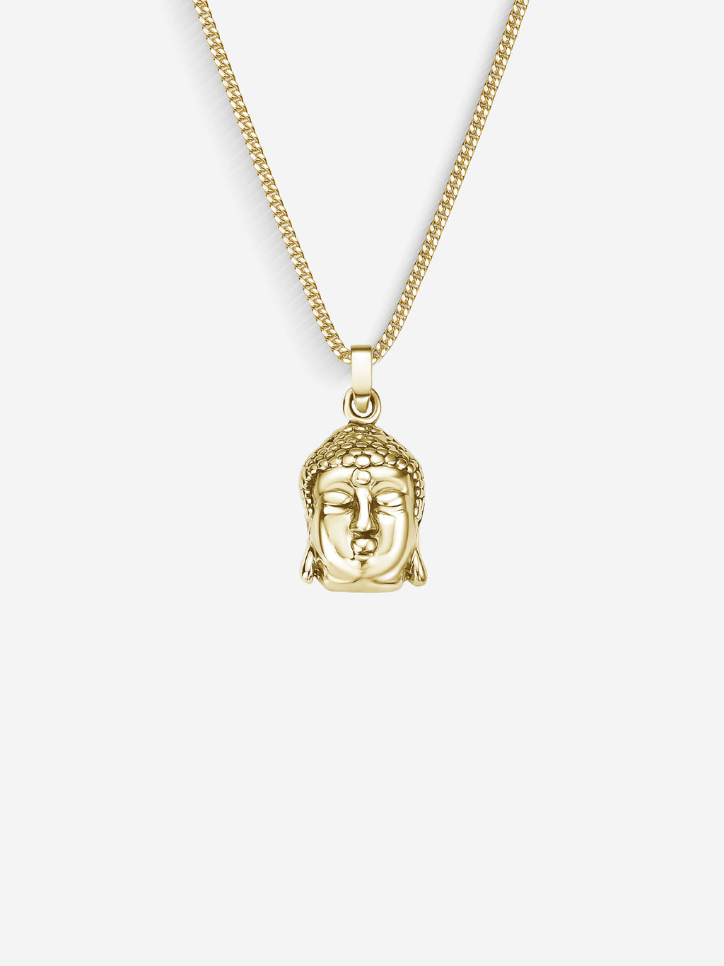 MATERIAL: PRATA BANHADA A OURO | Colar Buddha em Prata 925 banhada a Ouro 18k