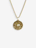 MATERIAL: PRATA BANHADA A OURO | Colar Cancer em Prata 925 banhada a Ouro 18k