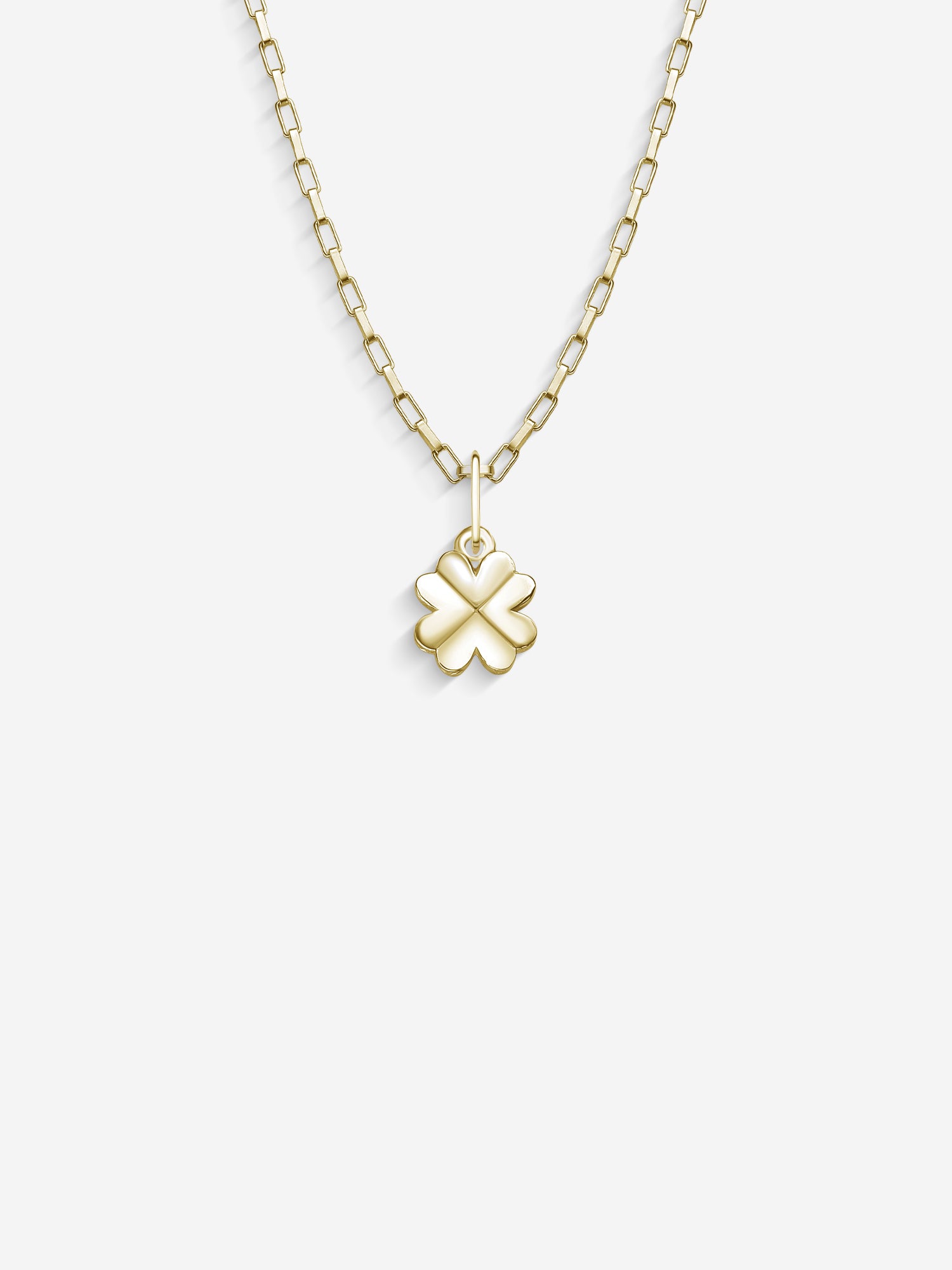 MATERIAL: PRATA BANHADA A OURO | Colar Clover Mini em Prata 925 banhada a Ouro 18k