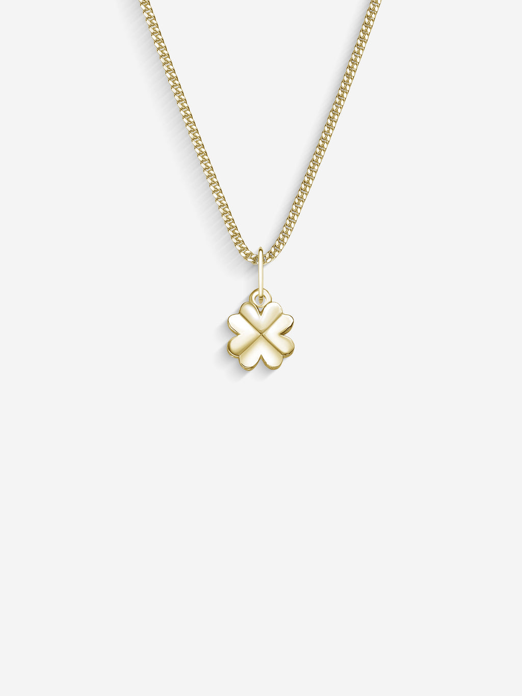 MATERIAL: PRATA BANHADA A OURO | Colar Clover Mini em Prata 925 banhada a Ouro 18k