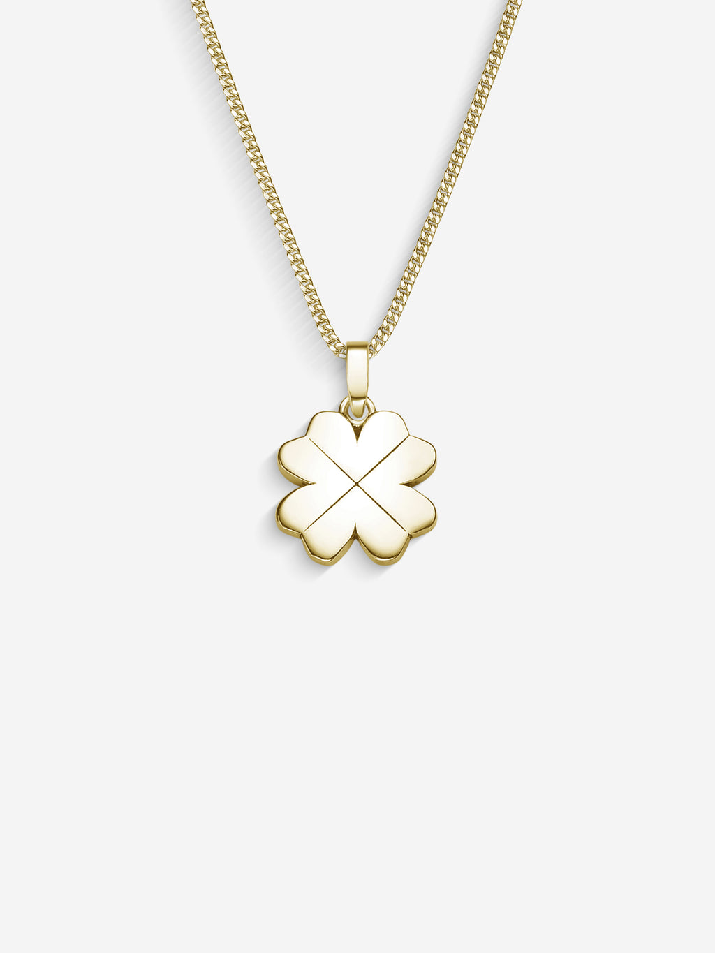 MATERIAL: PRATA BANHADA A OURO | Colar Clover em Prata 925 banhada a Ouro 18k